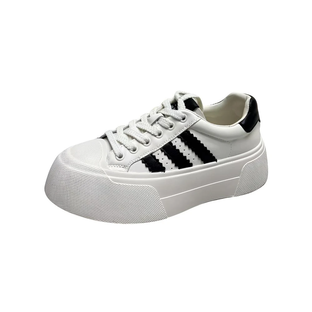 24126 9870真皮厚底小白鞋 （标准尺码）（王）