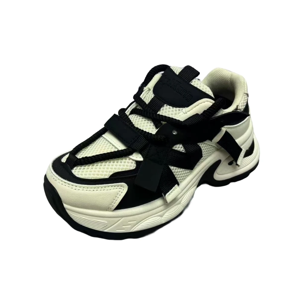 1588-7   28352真皮厚底老爹鞋 （标准尺码）