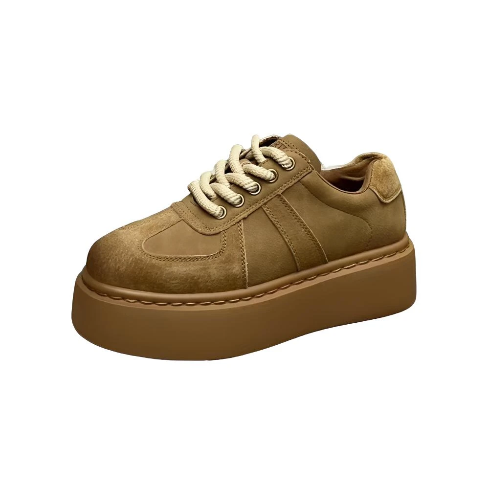 南C外43143    241真皮厚底小白鞋 （标准尺码）