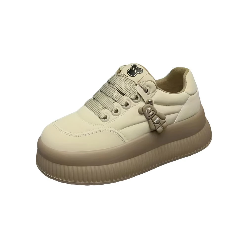 2仓56401 522真皮厚底小白鞋 （标准尺码）