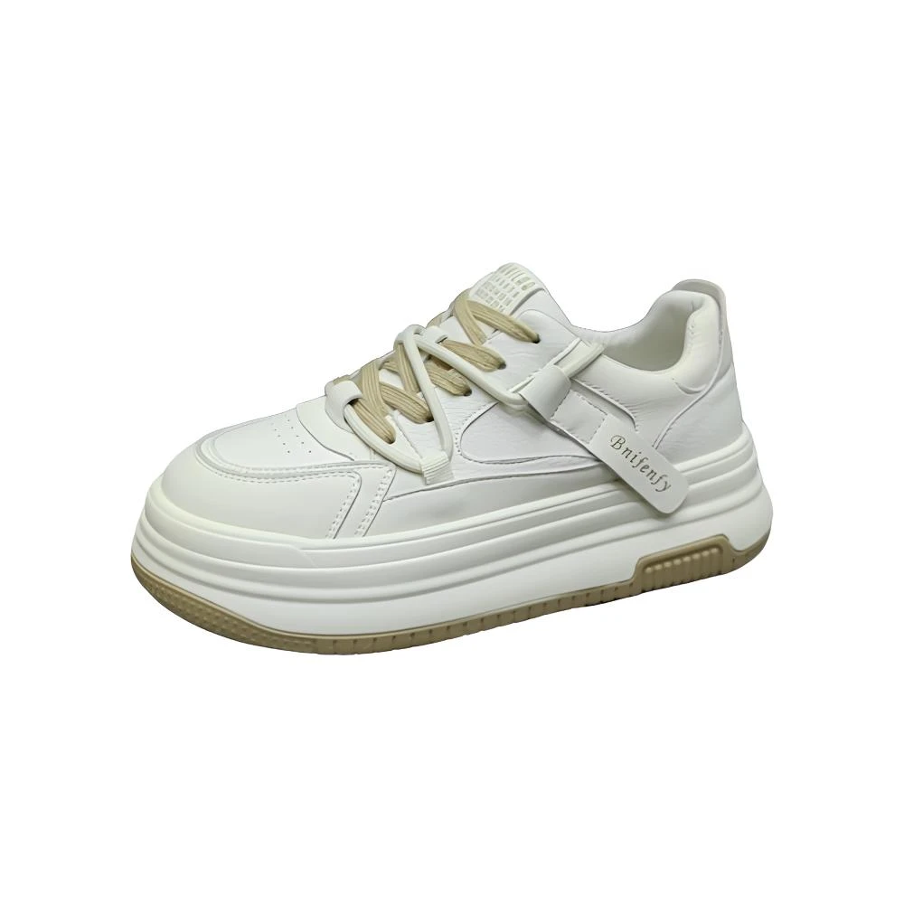 6601  22999真皮厚底小白鞋 （标准尺码）