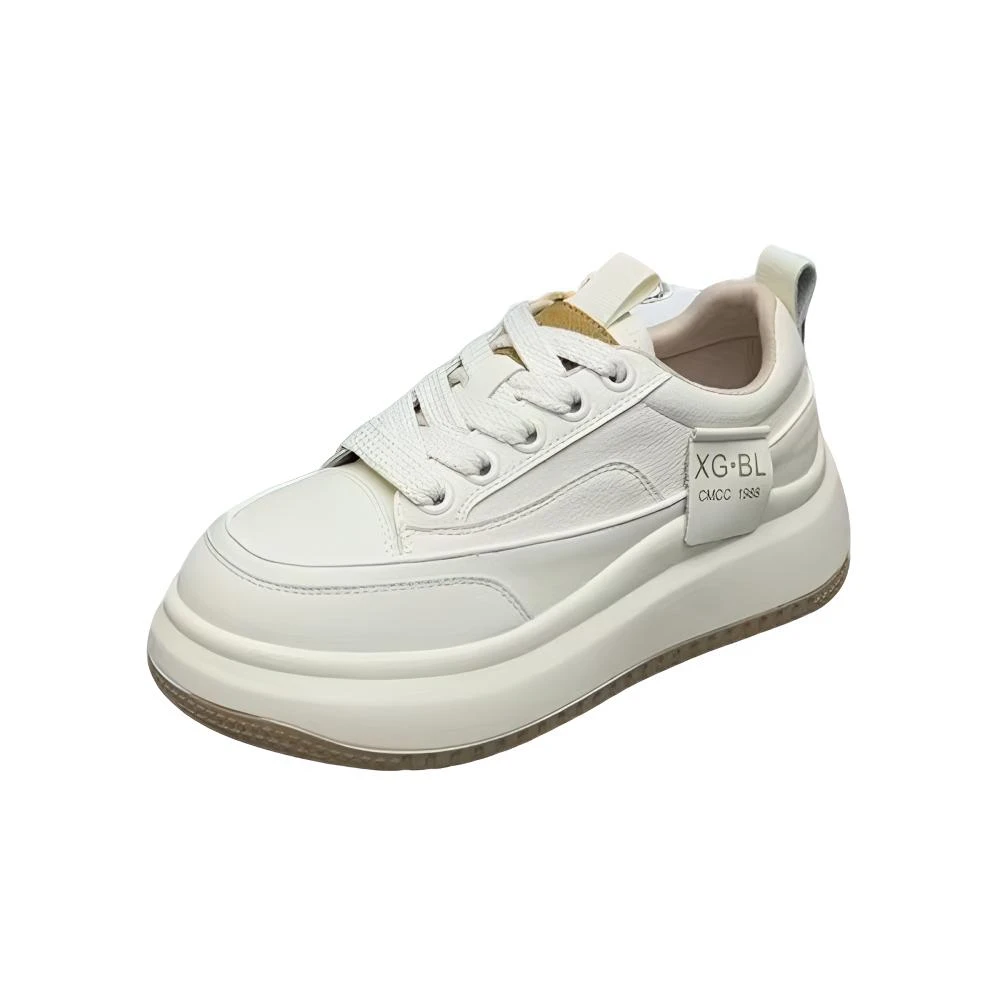 8601  4274真皮厚底小白鞋 （标准尺码）