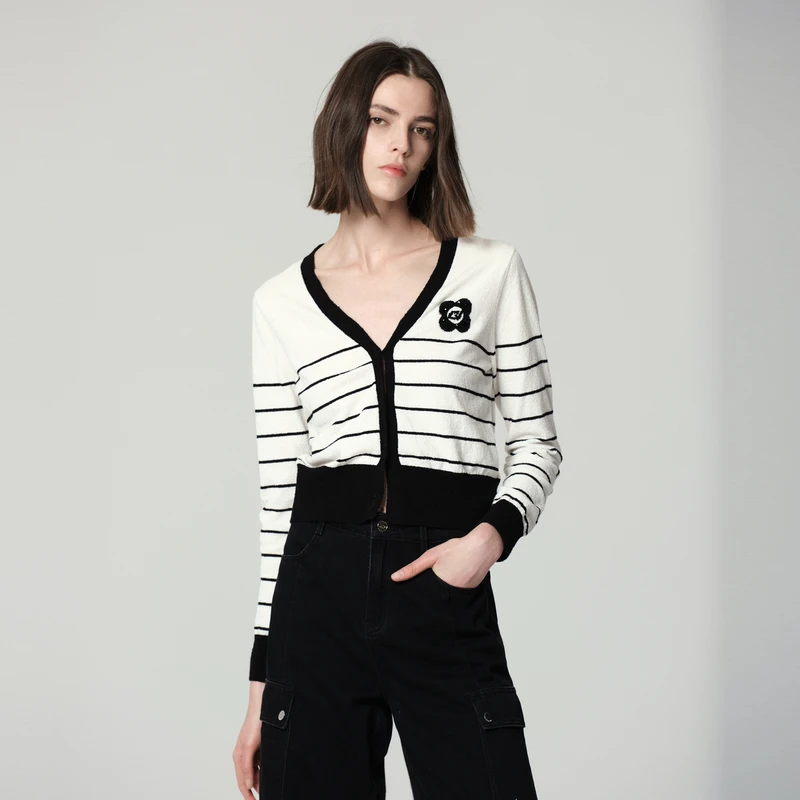 COLOVE毛针织衫233F231