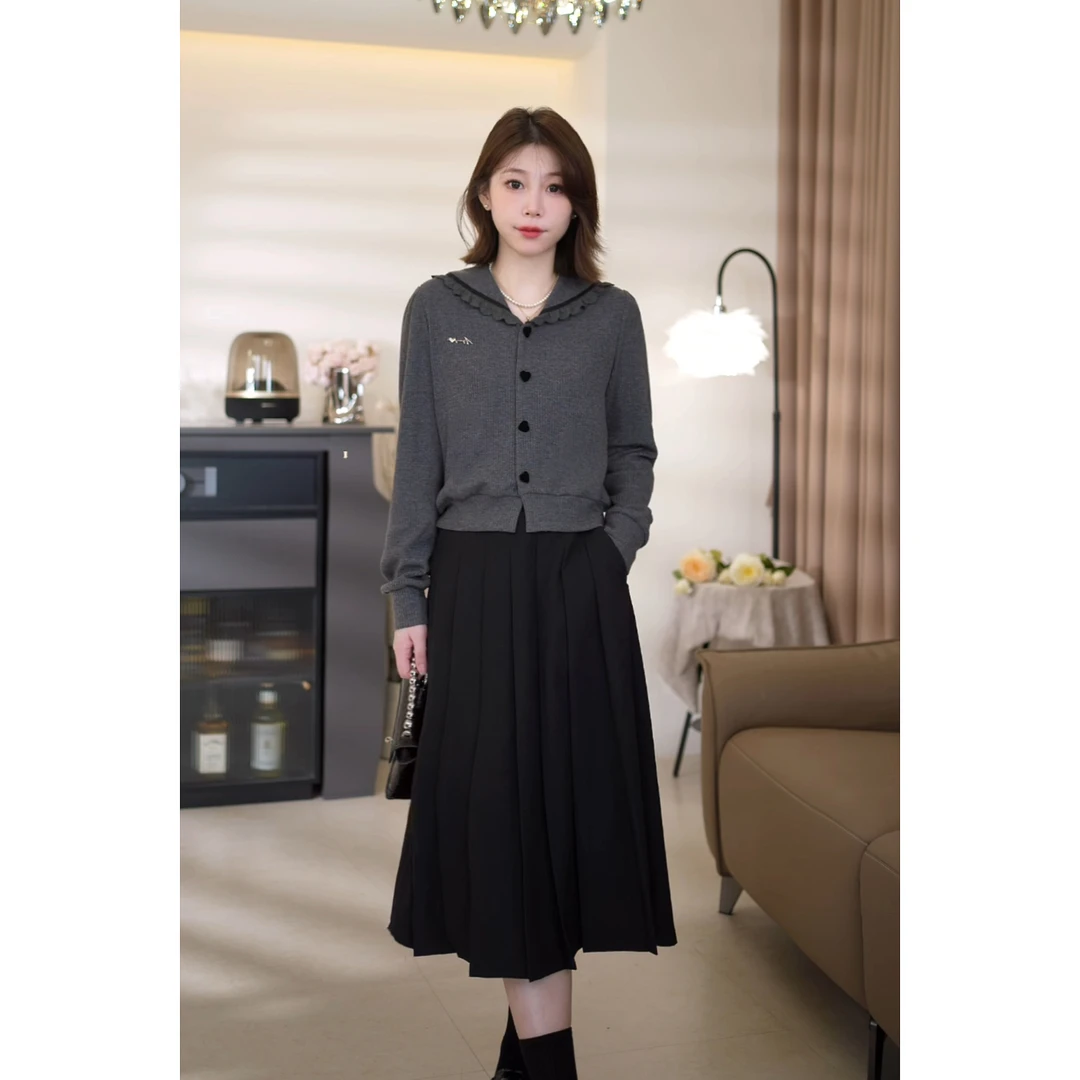 斯洋洋秋冬弹力亲肤百搭气质高级三色花纱针织上衣SY409A036SYY