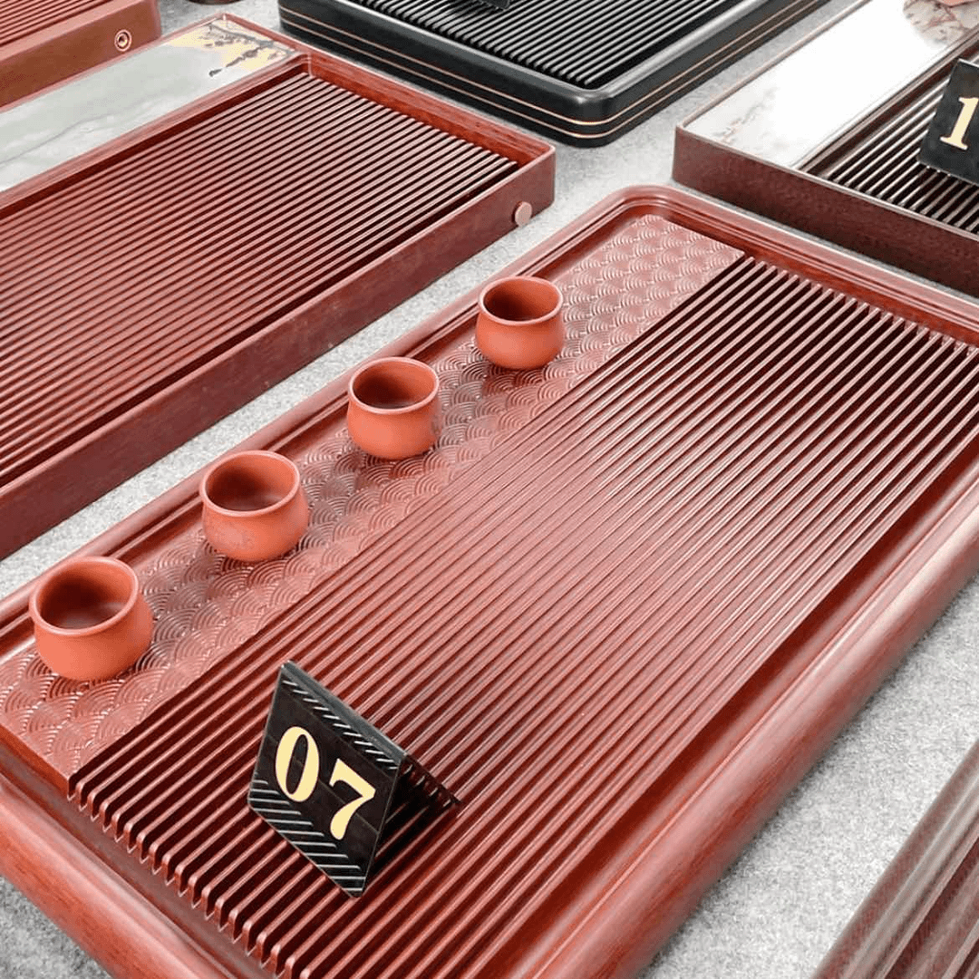 【闪购商品】紫砂茶盘雾**阁