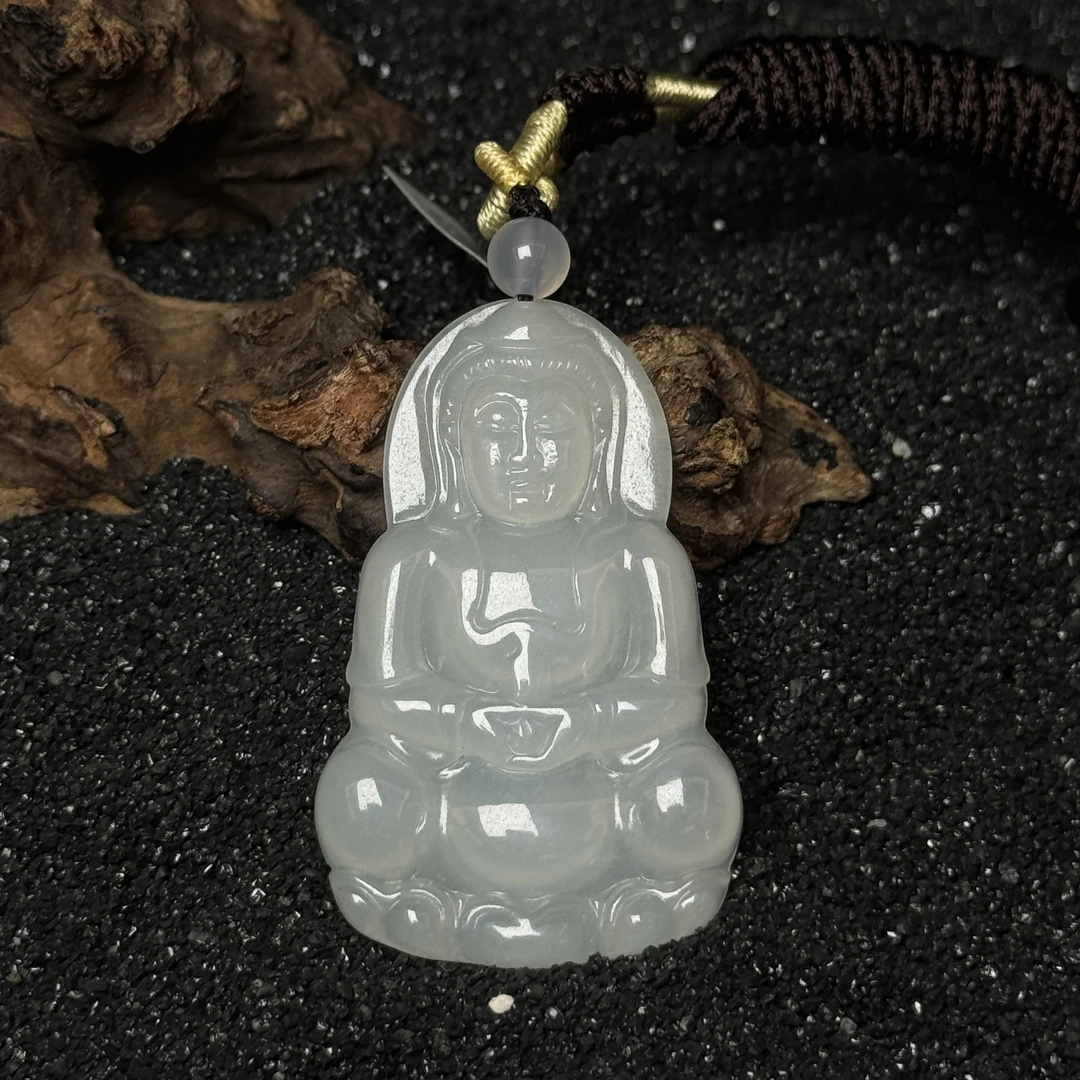 【诚翠拍品第三十七期】翡翠57吊坠byt20092
