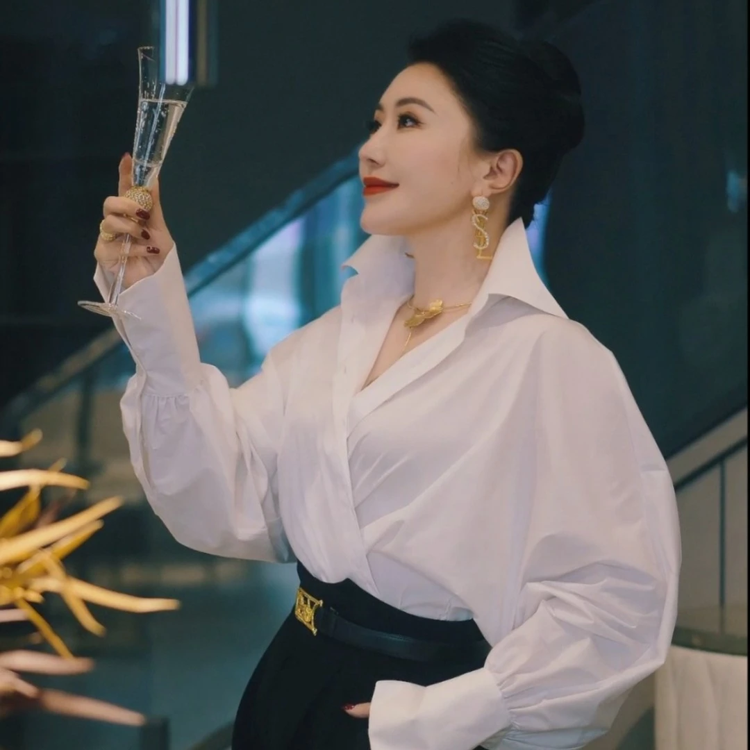 芈莱尤优——原创设计高定百搭气质白衬衣C22—811