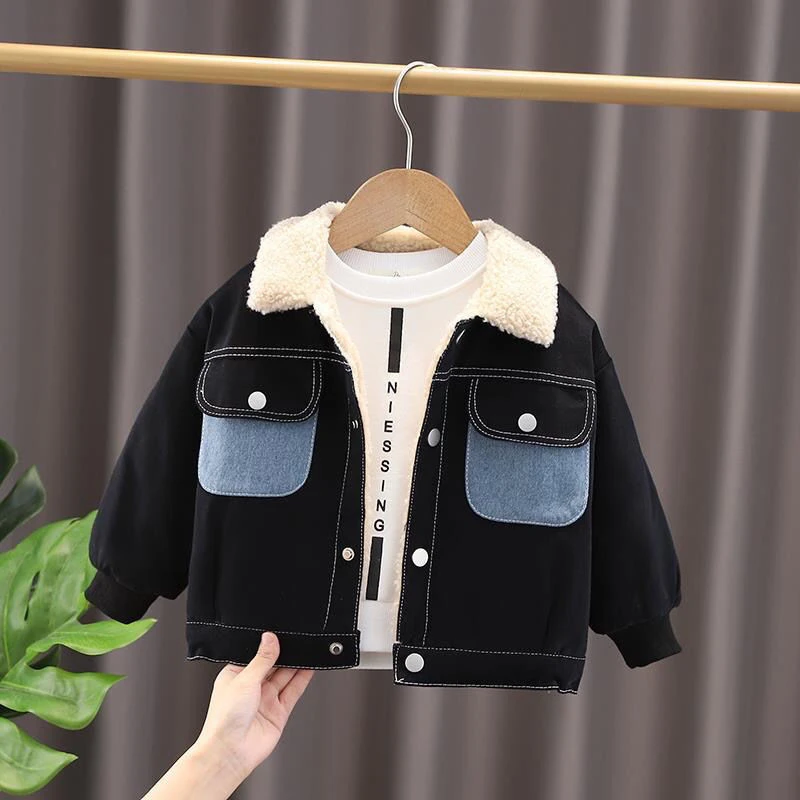 【宠粉专属】男童外套秋冬款新款儿童洋气衣服中小童宝宝百搭夹克潮