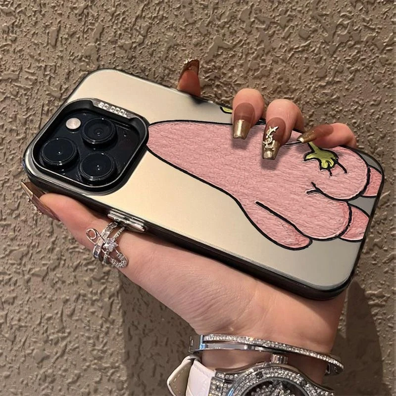 海绵宝宝适用iPhone16promax手机壳苹果15promax派大星14plus情侣