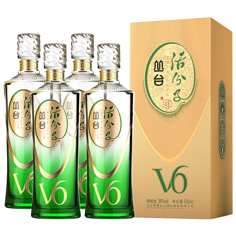 丛台活分子V6   39度500ml*4