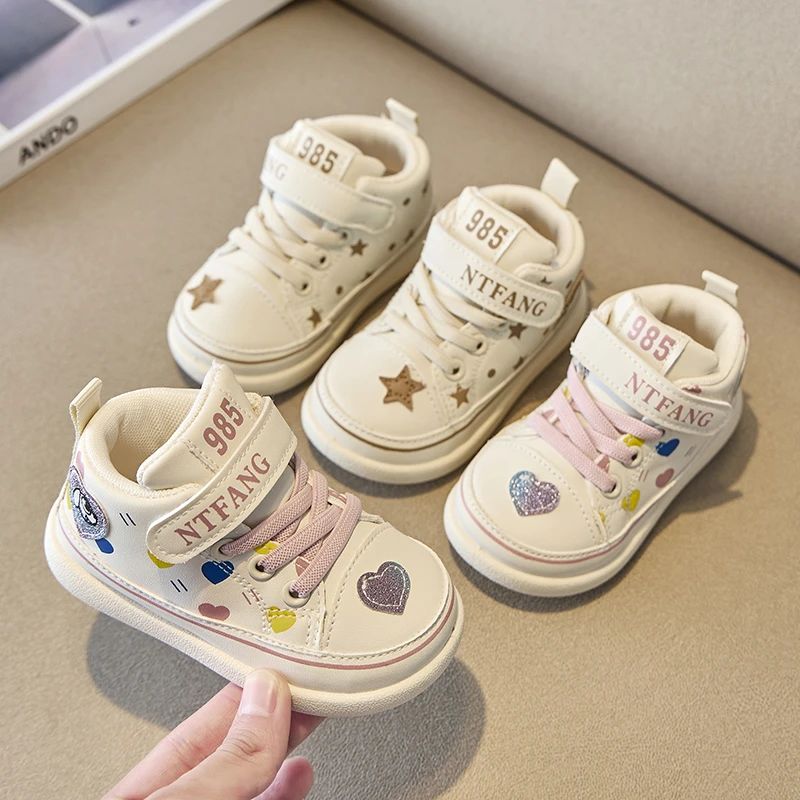 春秋新款透气潮童小童机能鞋男女宝软底防滑舒适百搭学步鞋7906