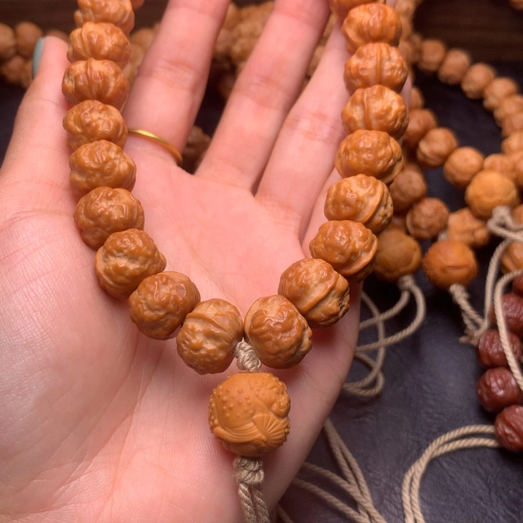 猴头核桃吊坠虫*G禅宗14➕手持