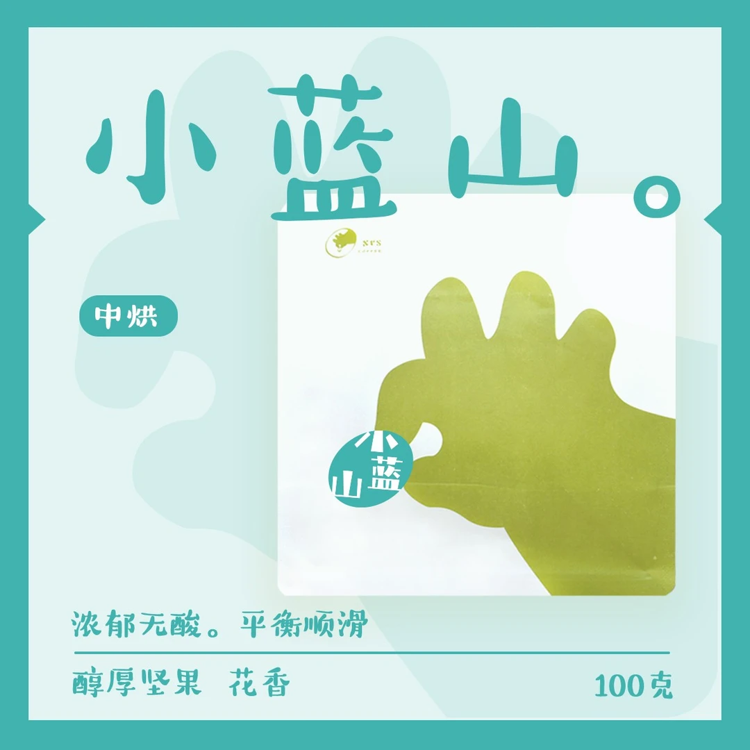 小蓝山 新手咖啡豆 摩卡 手冲 意式  100g