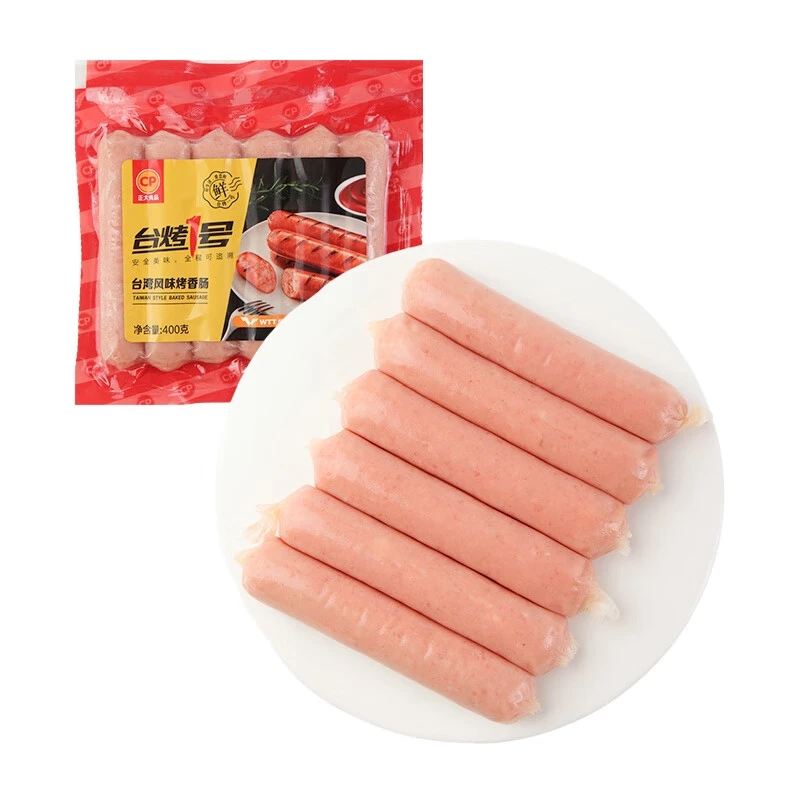 正大台烤一号台湾风味原味烤香肠400g原味 香