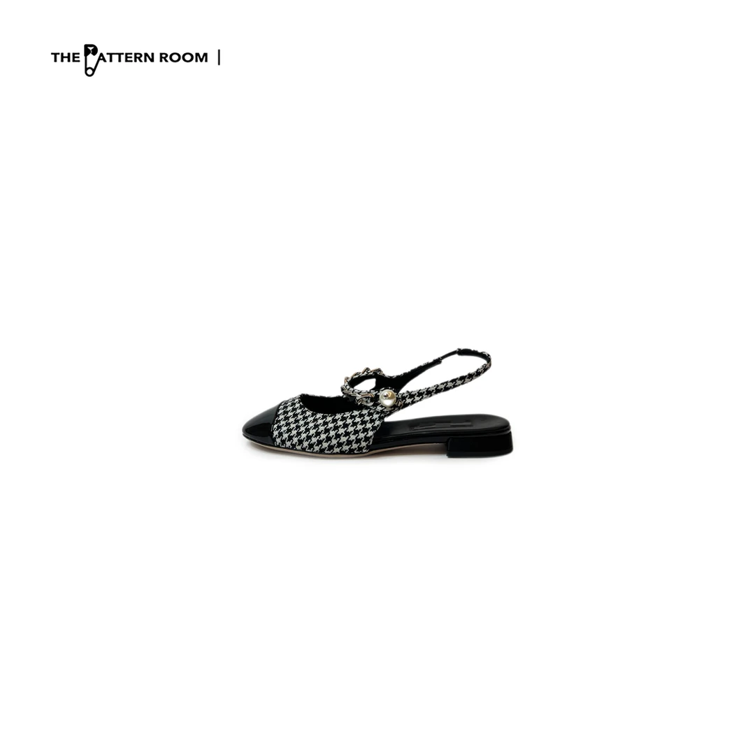 The pattern room | 优雅经年新经典挂链绒面玛丽珍鞋