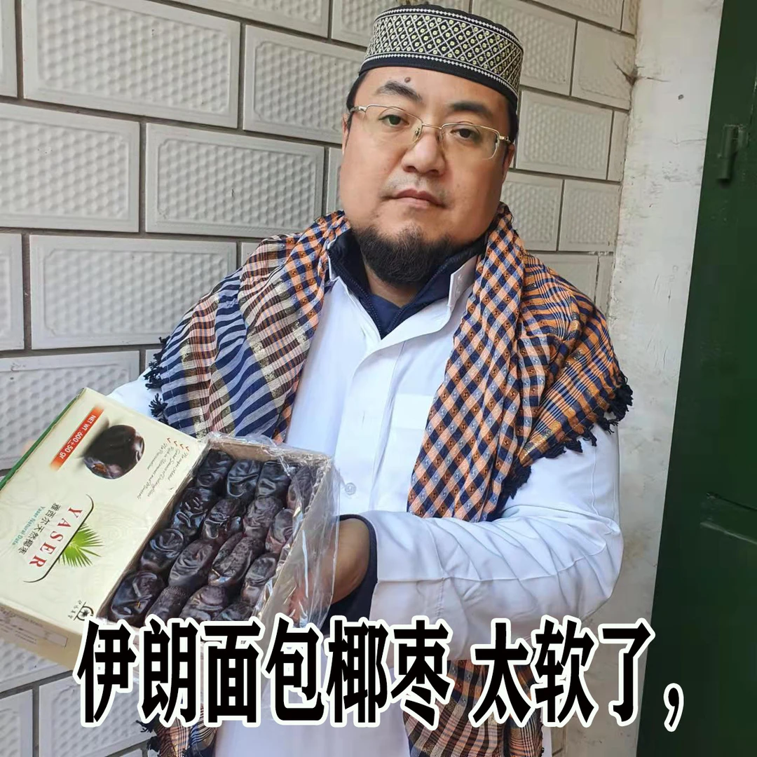 伊朗面包椰枣软绵甜天然椰枣每盒500克蜜枣常温