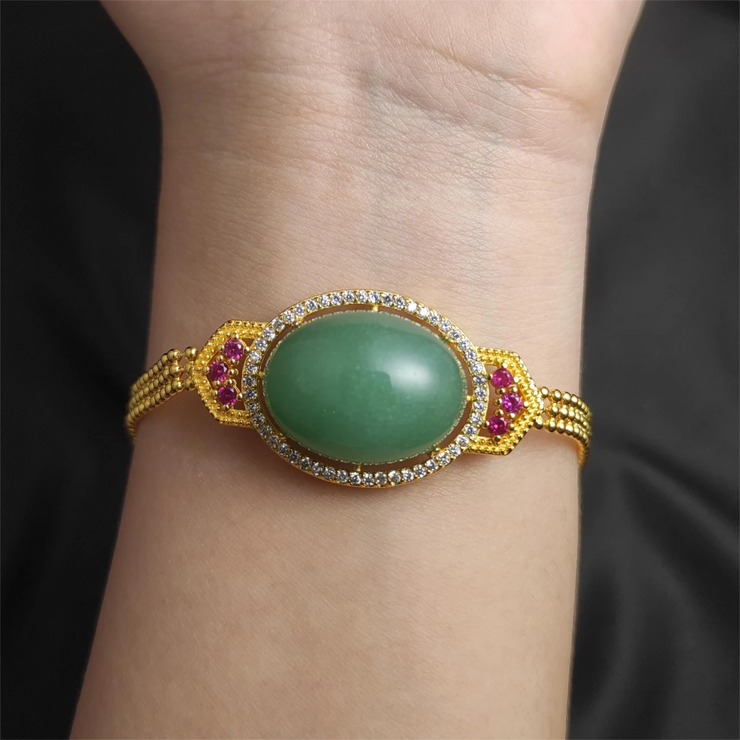 东陵玉手链C02-10赠礼盒（多样性发）