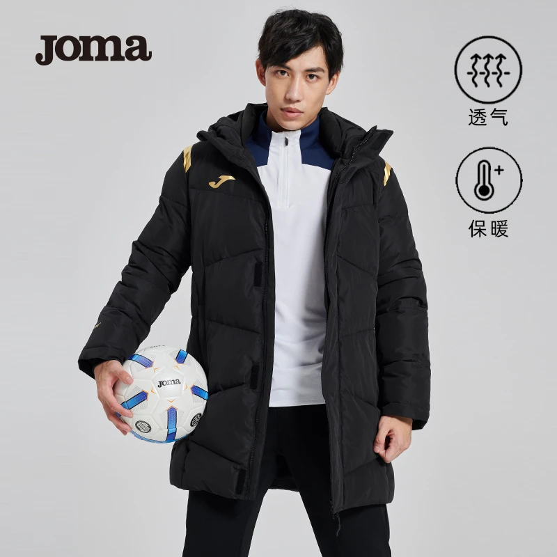 JOMA秋冬男士新款户外运动保暖防寒防风加厚中长款棉服3126FL4013
