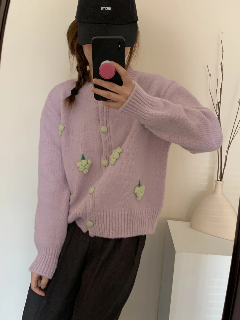 毛衣针织衫开衫时尚韩版