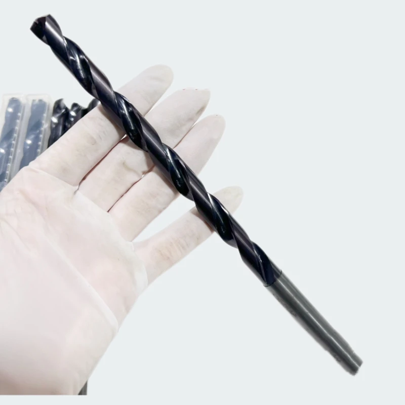 10.65硬质合金内冷加长旧钻头刃长150钨钢中心出水高硬度麻花钻头