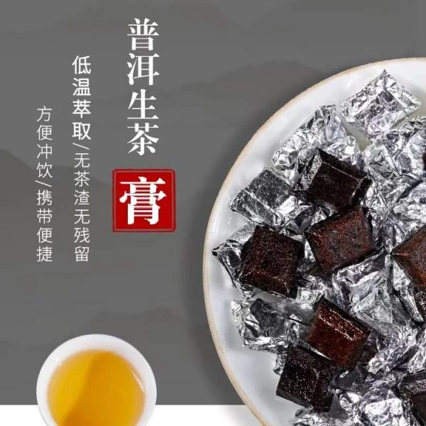 生茶茶膏 普洱茶 生茶 50g 2023年
