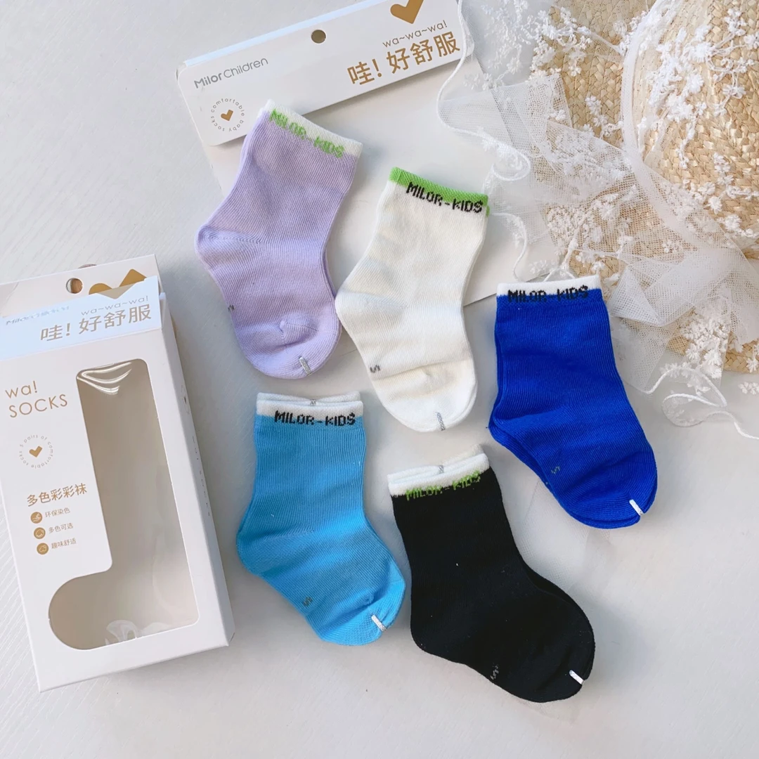 6116米乐熊宝宝婴童袜四季透气儿童袜子时尚舒服百搭