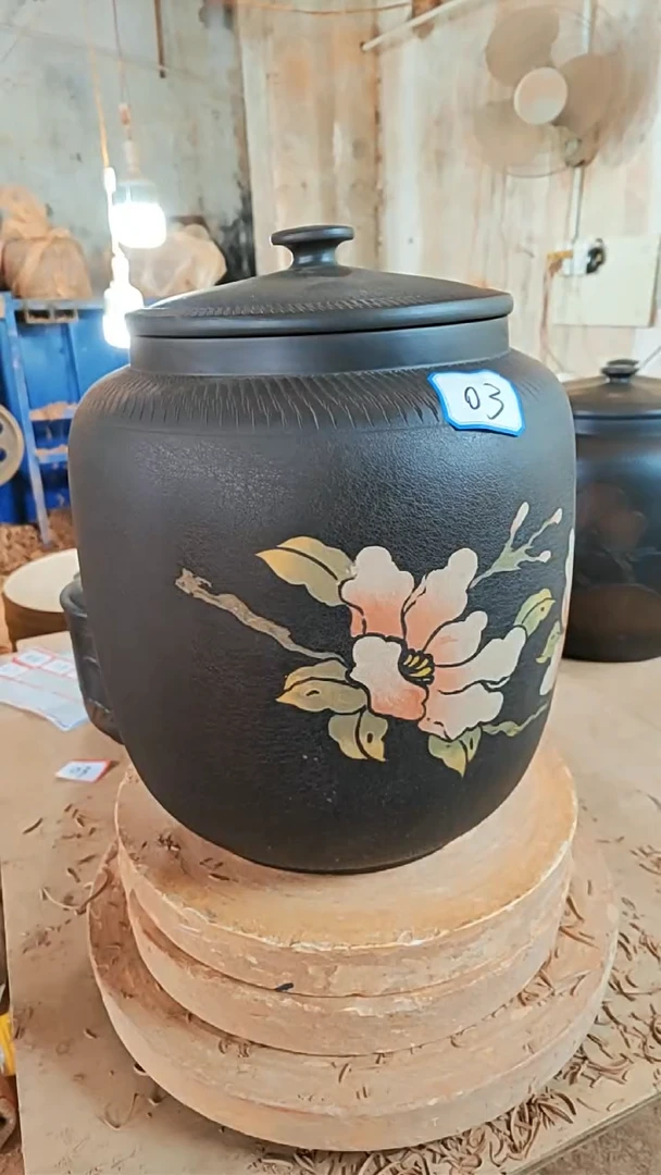 【闪购商品】建水紫陶皮革装饰