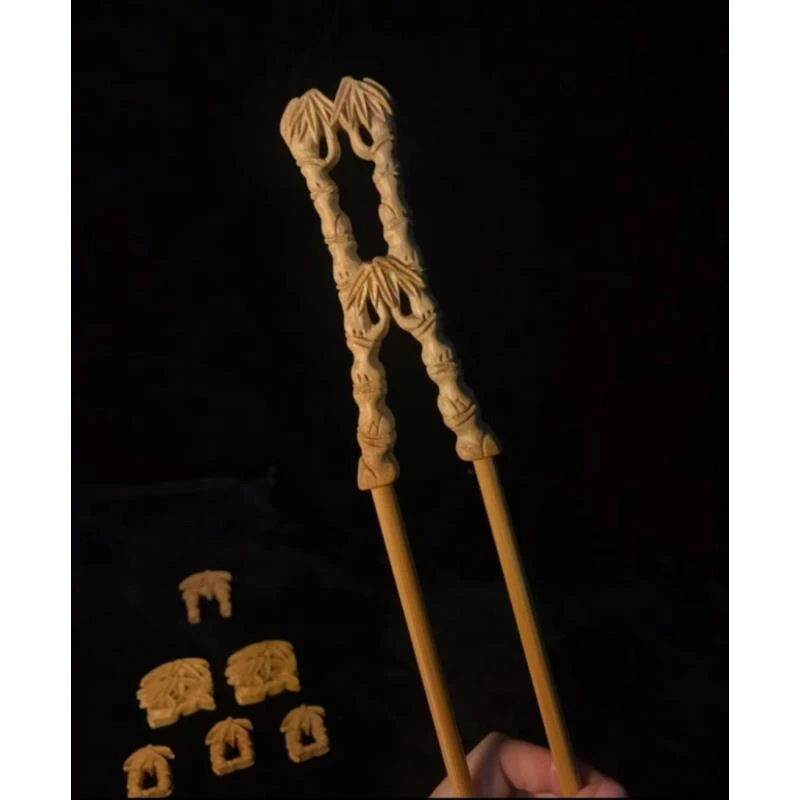 33/36四喜笼雕花门签多种款式 清远鸟笼鸟具配件 自己安装2支棍