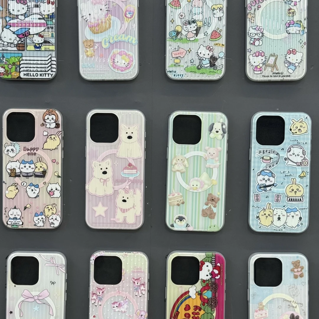 双层圆边新模具自选三个手机壳