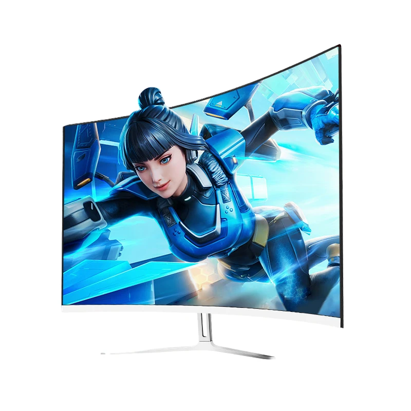 WW27办公护眼4K边框游戏全新144高清24曲面IPS22无2K32电竞显示器