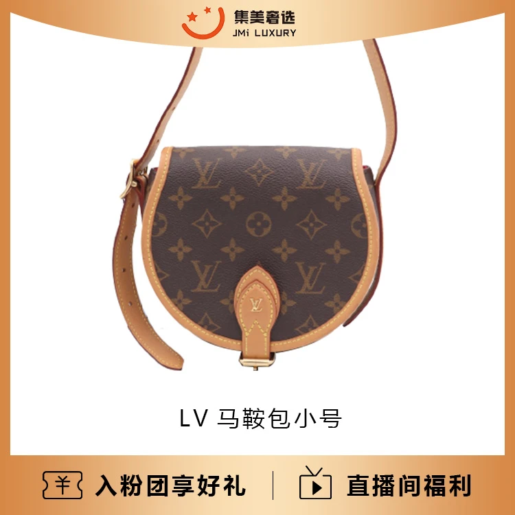 95新 LouisVuitton/路易威登 LV马鞍老花包/97新/AM1247