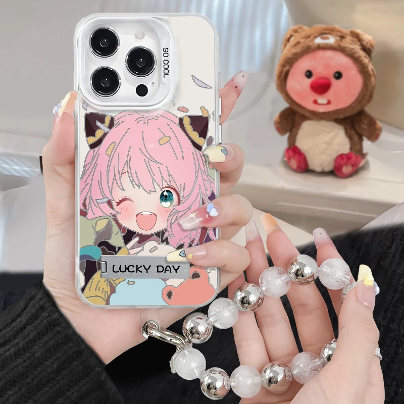 开心阿尼亚适用苹果16iPhone15华为OPPOvivo小米间谍过家家手机壳