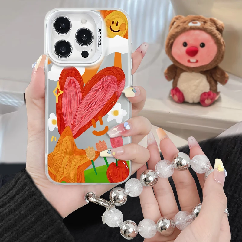 多巴胺适用苹果iPhone华为OPPOvivo小米手机壳创意个性彩银保护套
