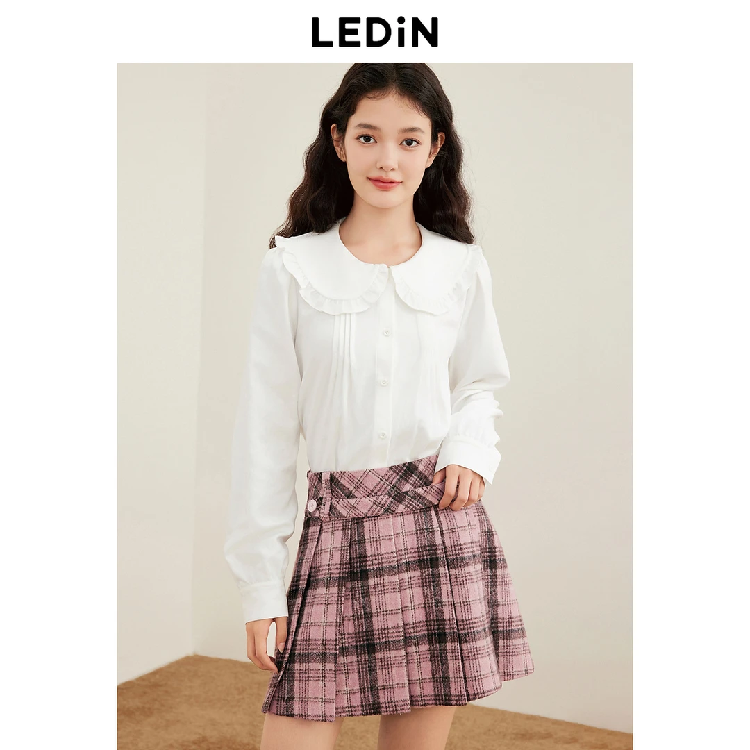 乐町娃娃领衬衫1651