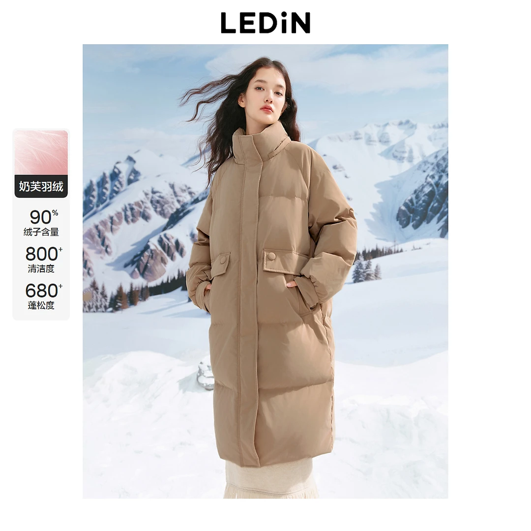 乐町长面包羽绒服