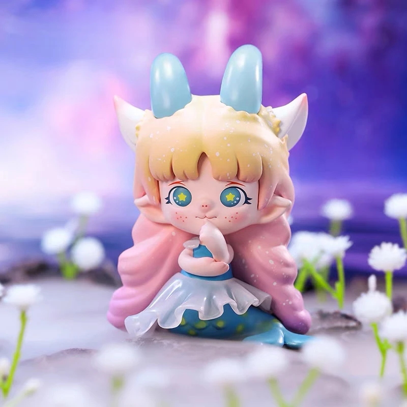 【拆盒】花语星座系列 天秤座可爱礼物桌面娃娃摆件款式盲盒