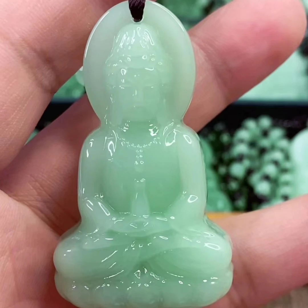 2.浅绿净瓶观音百搭经典款.