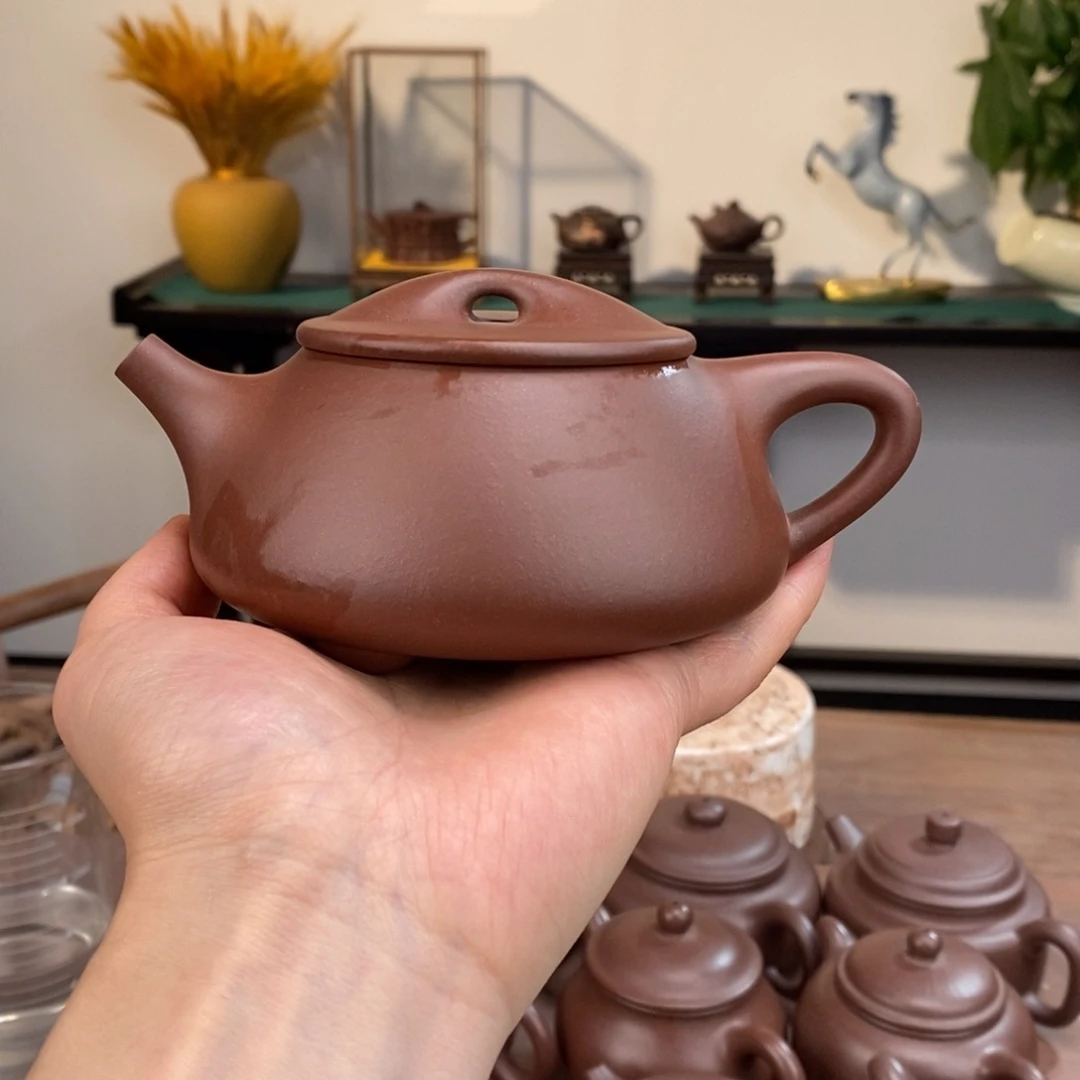 紫泥茶壶宜兴紫砂壶