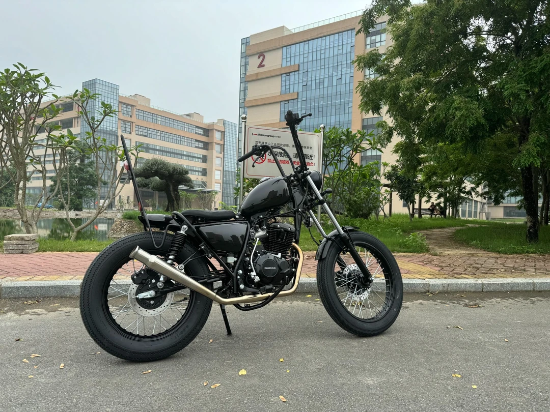 Chopper风格单缸风冷太子复古个性摩托车