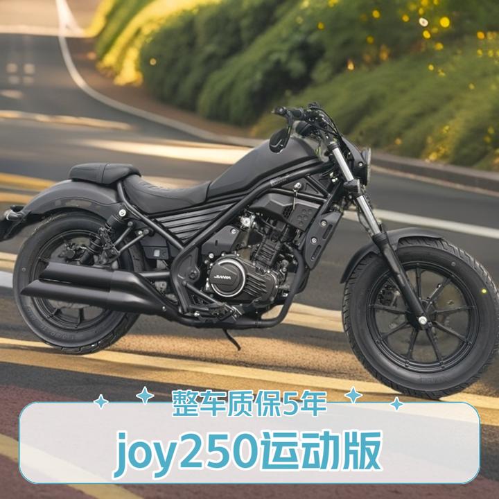Xiangshuai/香帅【预定】24新款JOY250系列国标运动型巡航个性摩托