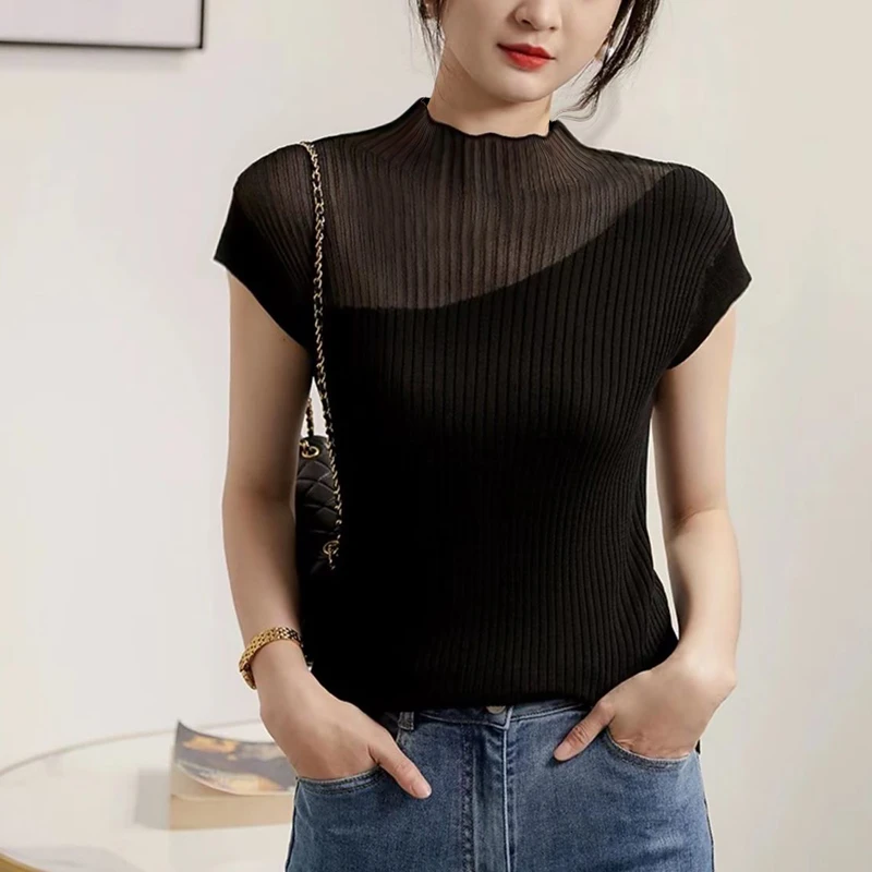 【品牌清货】时尚洋气小心机背心针织衫102896