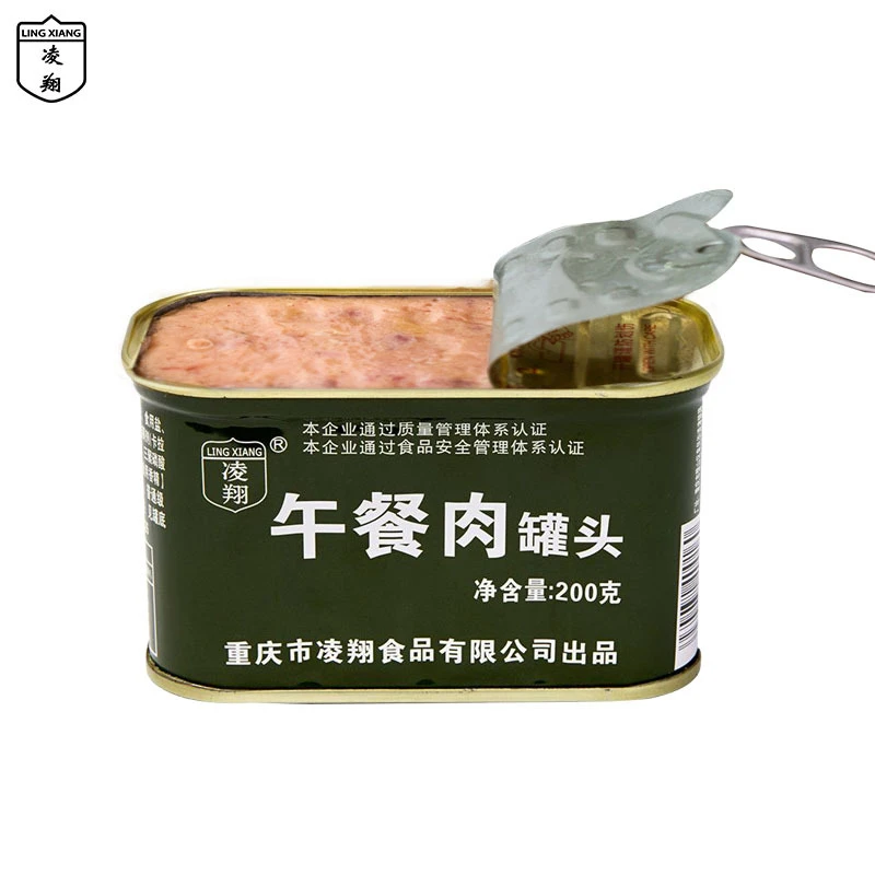 午餐肉罐头200g*60罐方便速食火锅泡面搭档螺蛳早餐非梅林凌翔