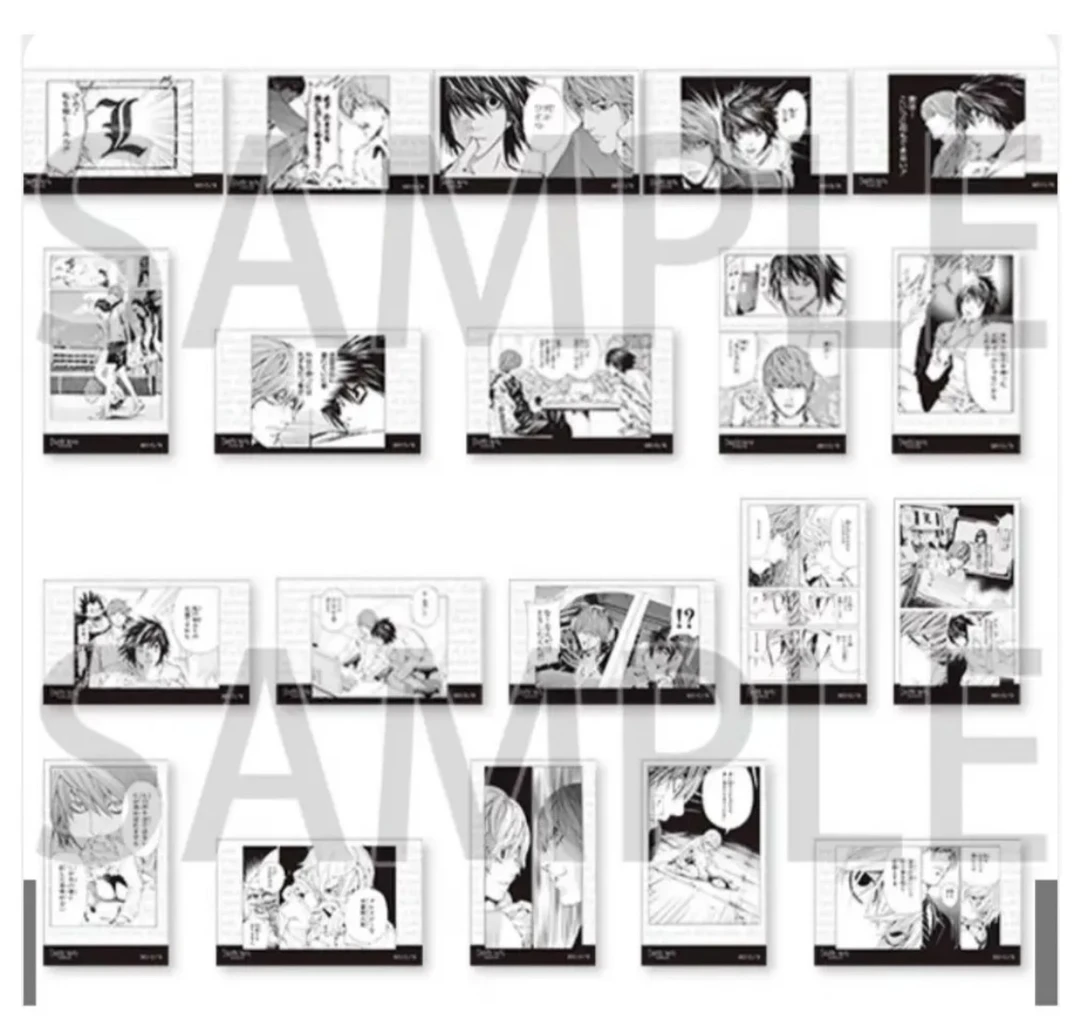 【死亡笔记】原画展透卡/冰箱贴 /色纸盲袋代拆
