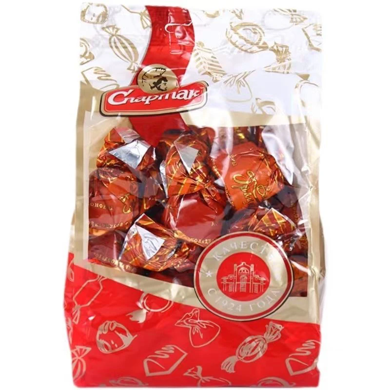 俄罗斯进口酒心巧克力糖果樱桃松露酒味夹心喜糖小零食品