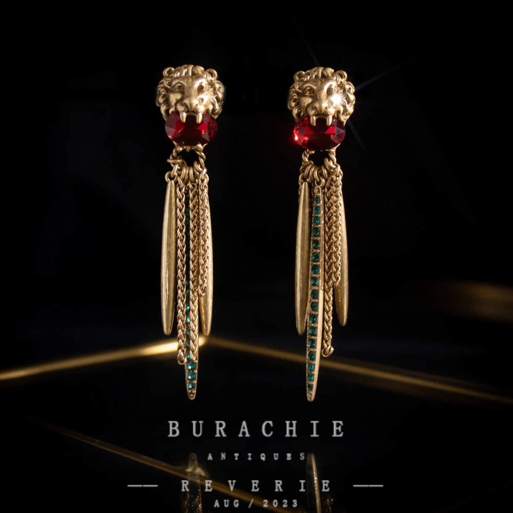 铜合金仿水晶耳饰 【4919】周年珍藏英｜经典原标克拉款CrownFrett