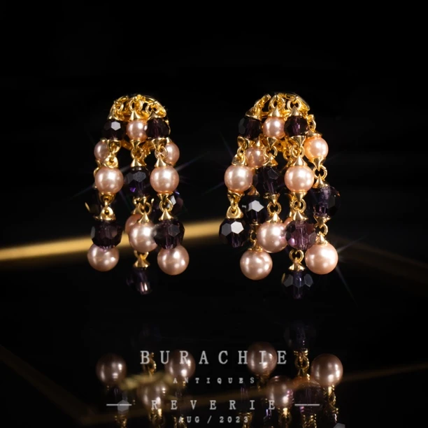 铜合金仿珍珠耳饰 【2549】意｜精品店GPHG- 高级闪烁