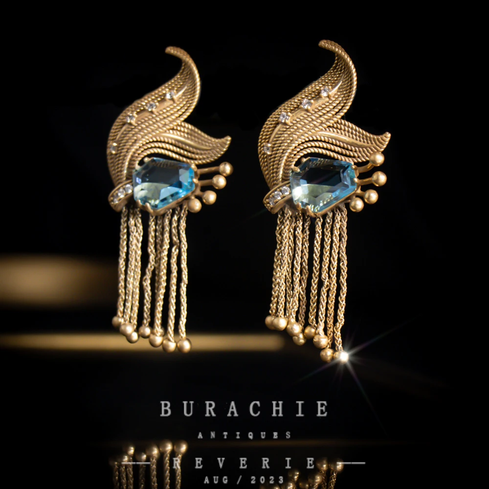 铜合金仿水晶耳饰 【5737】周年珍藏英｜经典原标克拉款CrownFrett