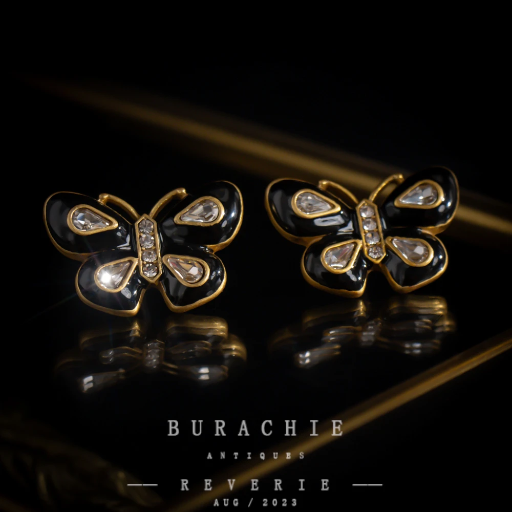 铜合金仿水晶耳饰 【9686】周年珍藏英｜经典原标克拉款CrownFrett