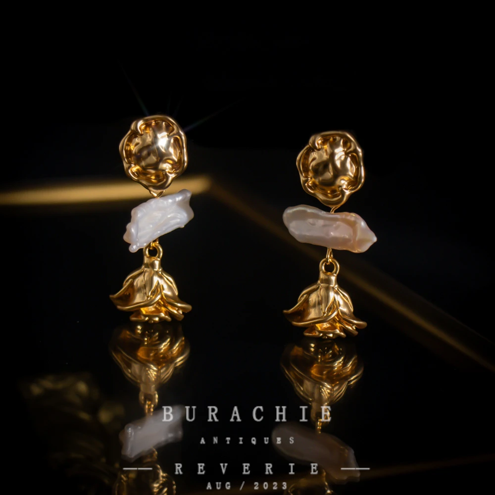 铜合金仿水晶耳饰 【8042】周年珍藏英｜经典原标克拉款CrownFrett