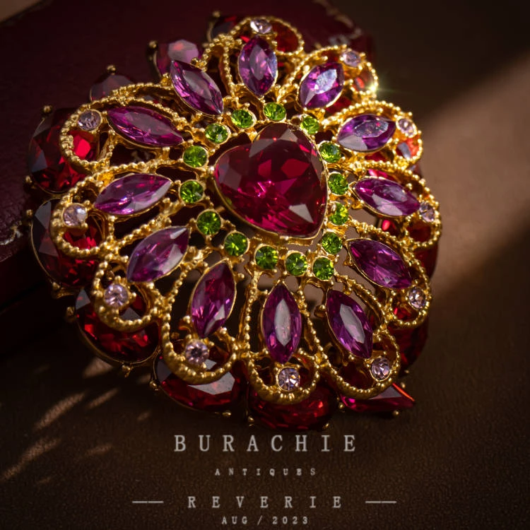 铜合金胸针 【0852】珍藏20世纪经典传承-铭心胸针